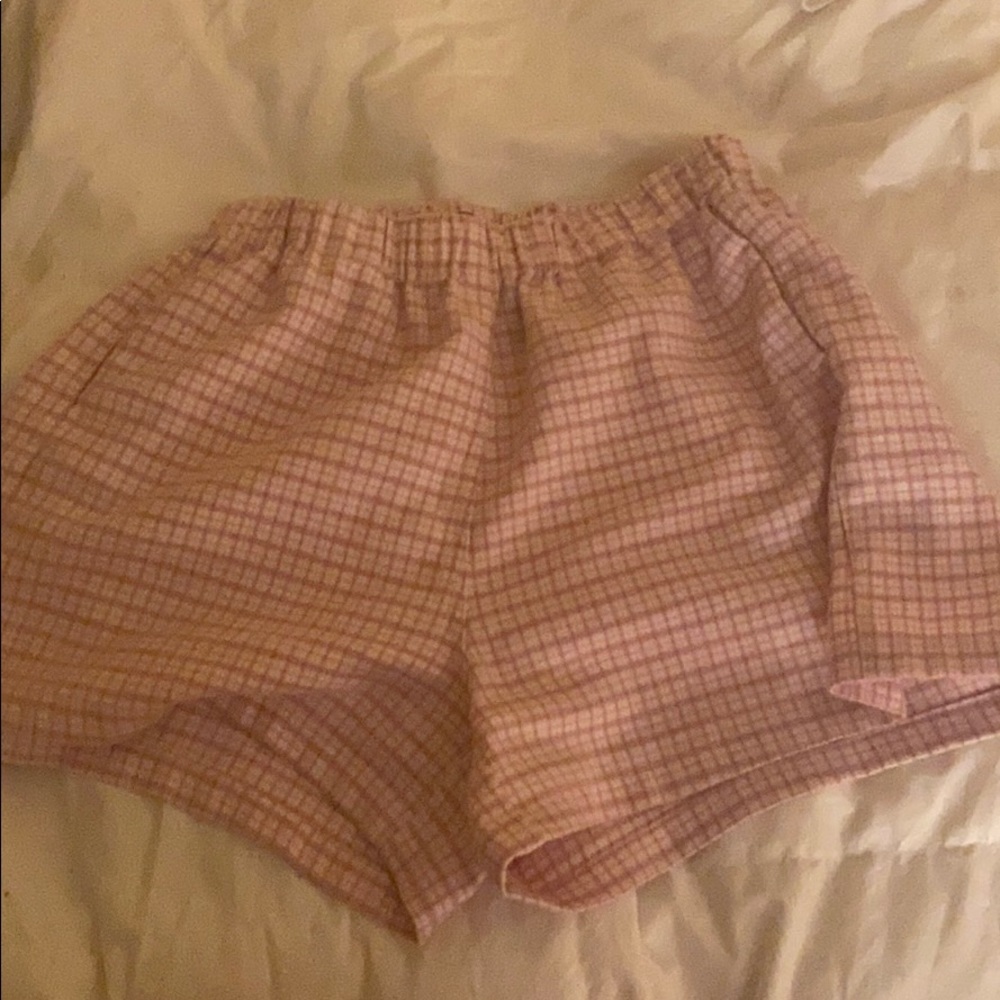 Pink Logan Shorts Brandy Melville